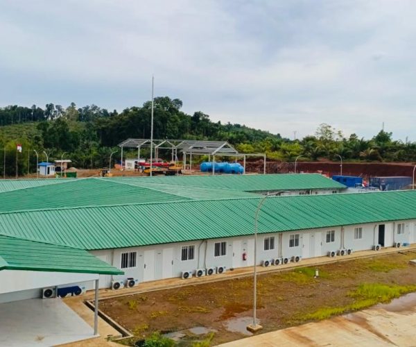 Temporary site mess ready